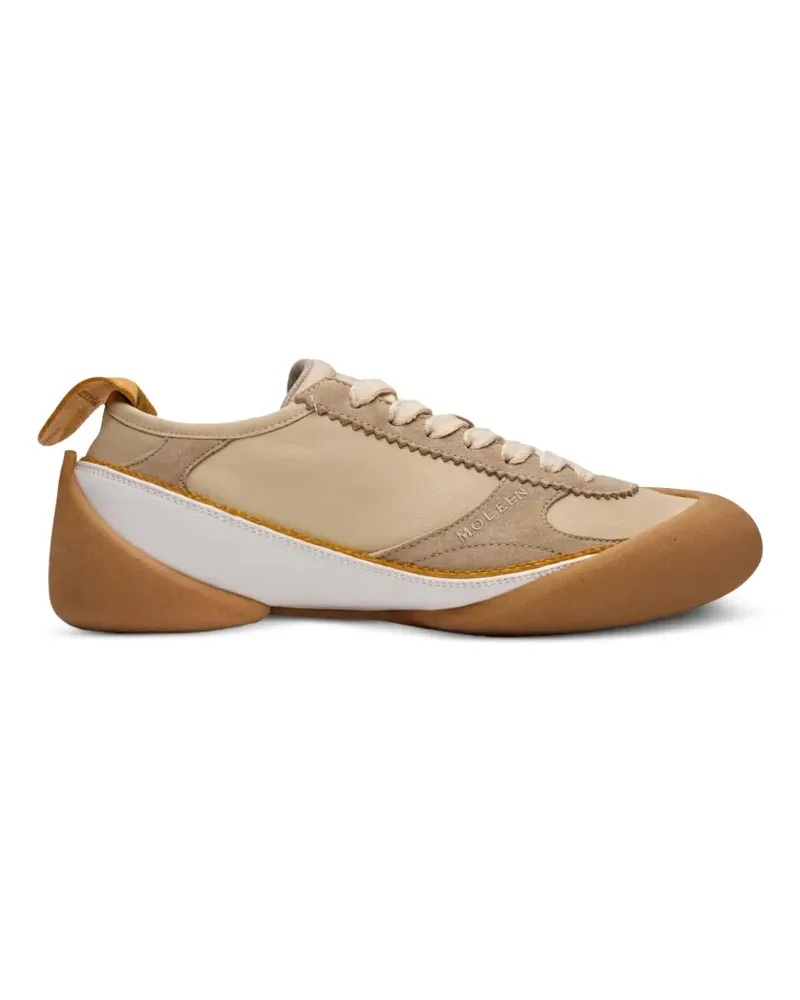 Alexander McQueen Flexion Sneakers mit Einsätzen - Nude Nude
