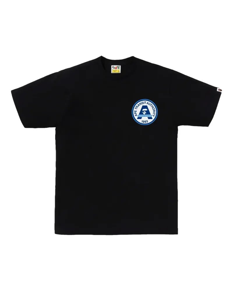 BAPE ATA Division T-Shirt - Schwarz Schwarz