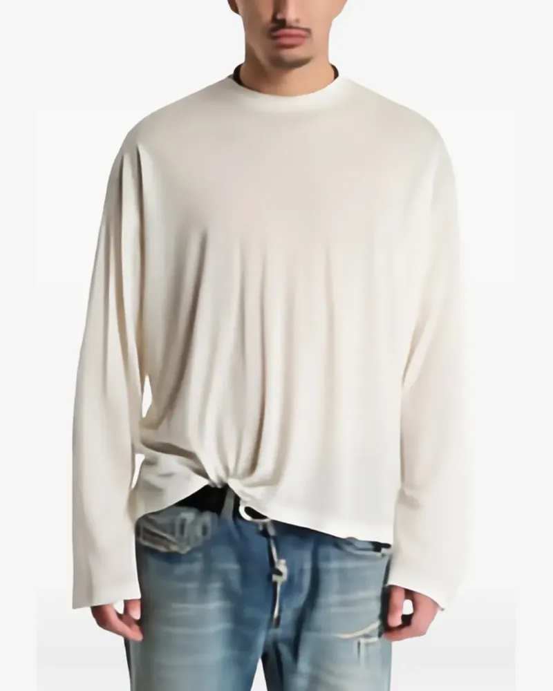 REPRESENT Thermal long-sleeve T-shirt - Nude Nude