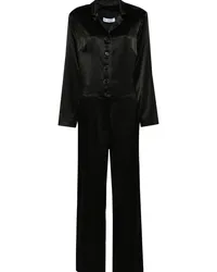 ALMAZ Industrious Satin Jumpsuit Schwarz