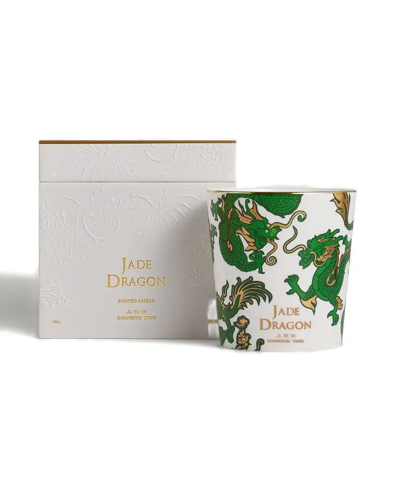 Shanghai Tang Tang Jade Dragon candle - Weiß Weiß