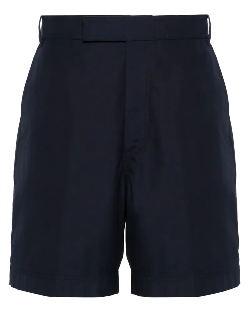 Thom Browne Halbhohe Chino-Shorts - Blau Blau