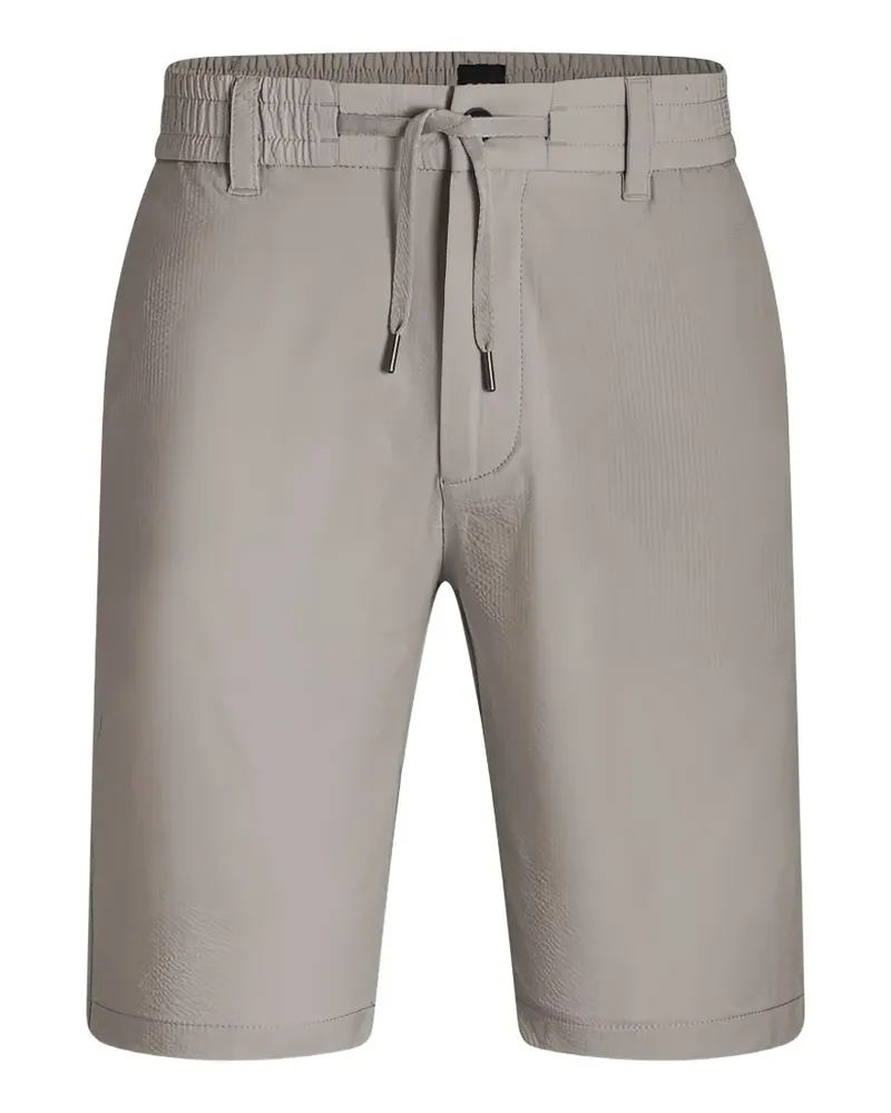 HUGO BOSS seersucker shorts - Grau Grau