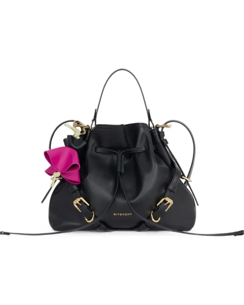 Givenchy Zweifarbiger Margeriten-Anhänger aus Nappaleder - Rosa Rosa