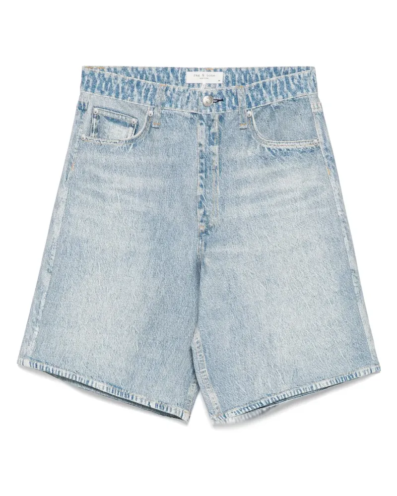 Rag & Bone Miramar Ponte Mckenna Shorts - Blau Blau