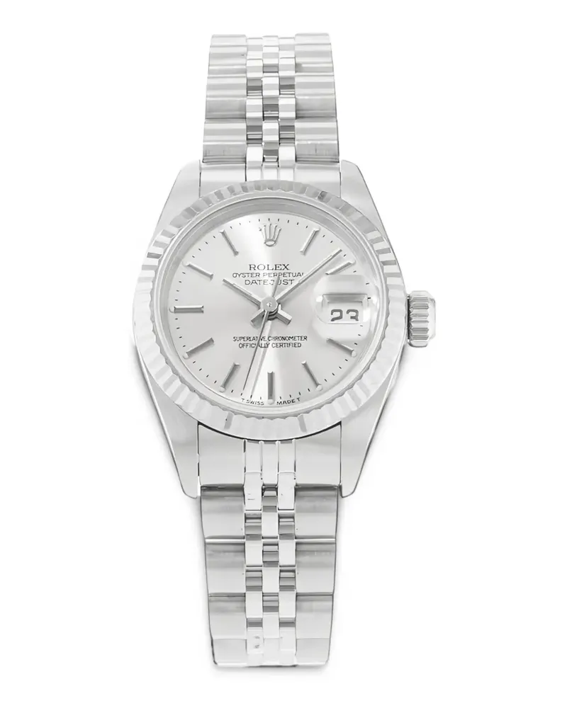 Rolex 1994 Datejust Armbanduhr 26mm - Silber Silber