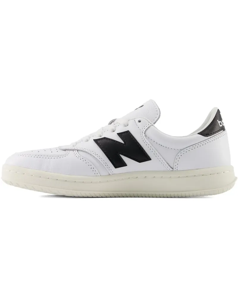 New Balance Perforierte T500 Sneakers - Weiß Weiß