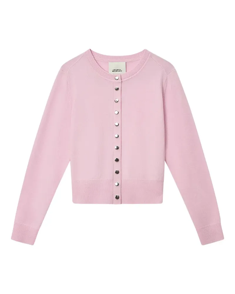 Isabel Marant Idesia Cardigan mit Knöpfen - Rosa Rosa