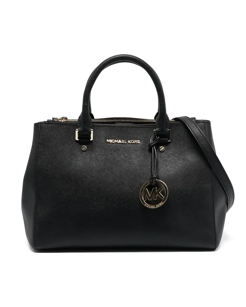 Michael Kors Strukturierter Shopper - Schwarz Schwarz