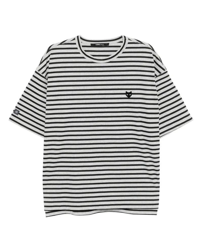 SONGZIO T-Shirt mit Panther - Schwarz Schwarz