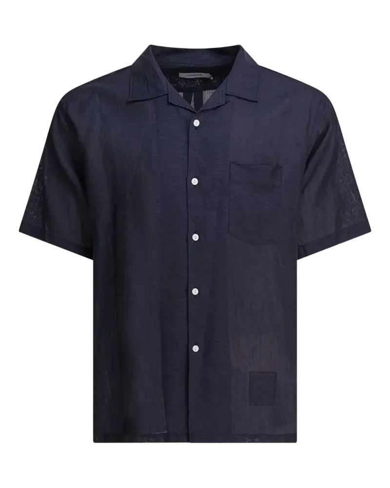 nonnative Hemd mit Reverskragen - Blau Blau