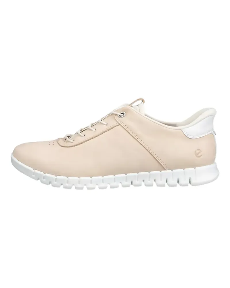 Ecco Gruuv Lite perforated sneakers - Nude Nude