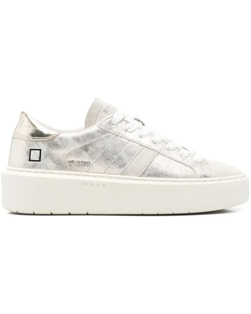 D.A.T.E. Hill Sneakers - Gold Gold