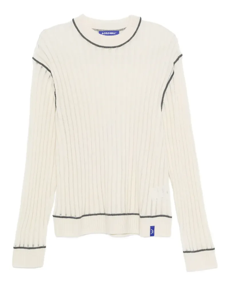 ACW* Pullover mit Rundhalsausschnitt - Nude Nude