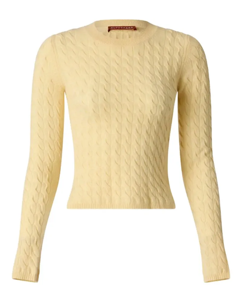 Altuzarra cable-knit sweater - Gelb Gelb