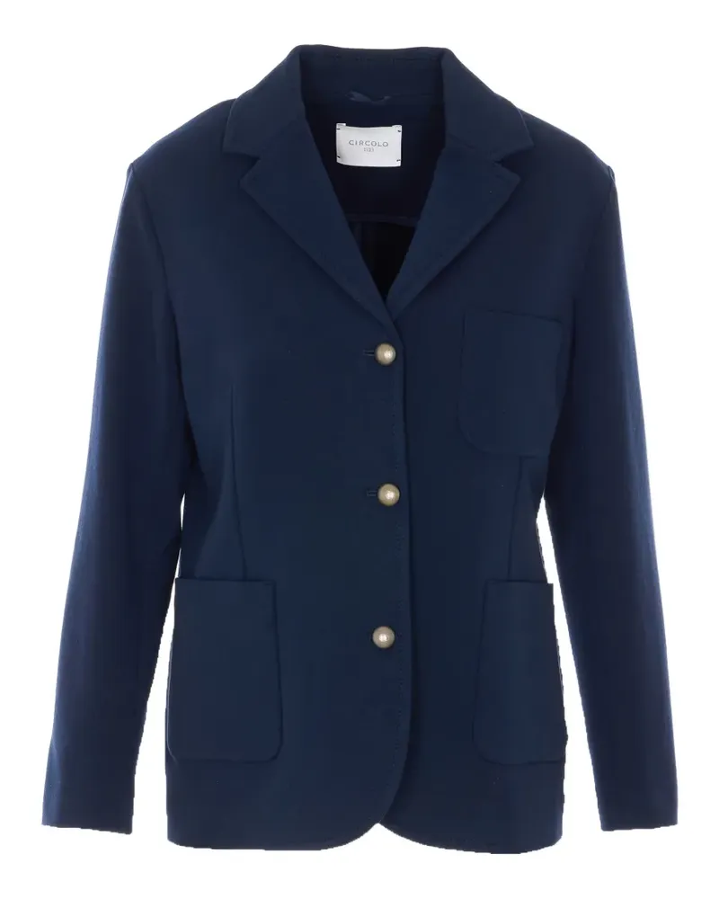 CIRCOLO 1901 single-breasted button jacket - Blau Blau