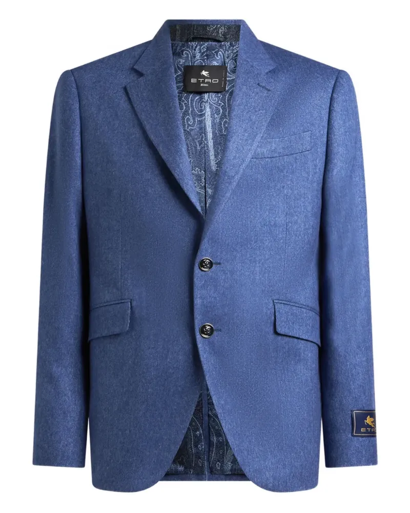 Etro Klassisches Sakko - Blau Blau