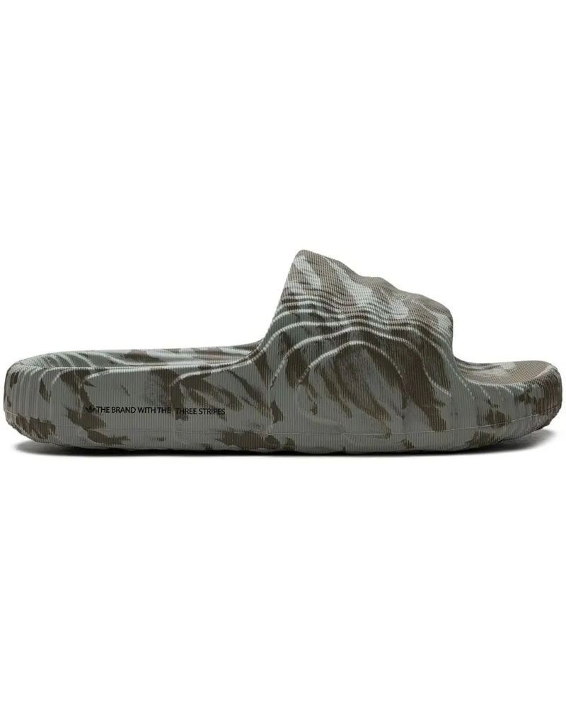 adidas Adilette Pantoletten - Grün Grün
