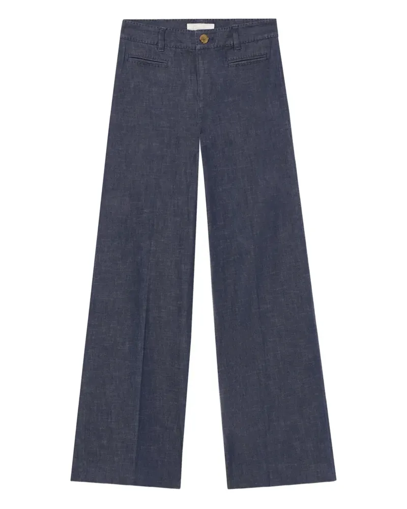 Brooks Brothers Jeans mit weitem Bein - Blau Blau