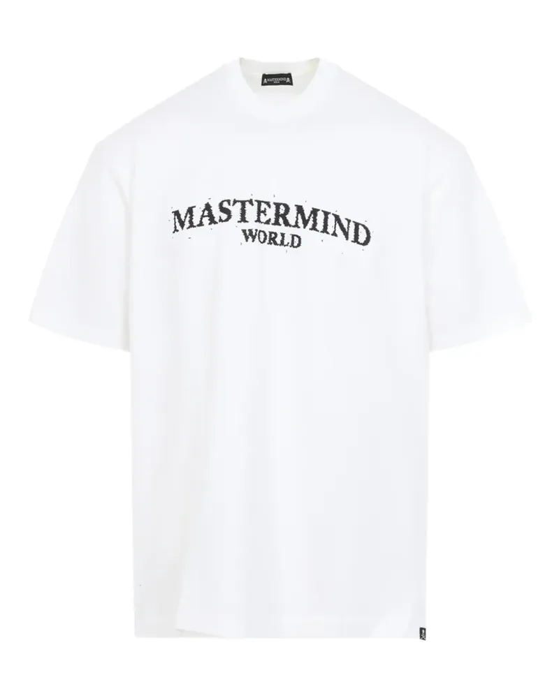 Mastermind World T-Shirt mit Logo-Print - Weiß Weiß