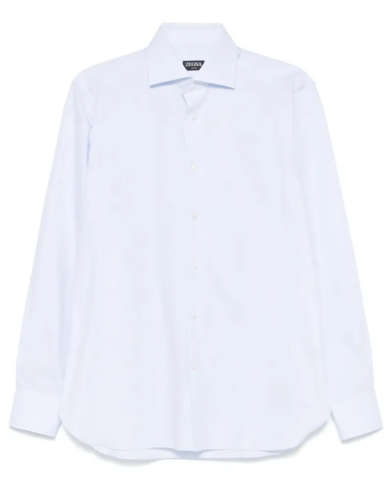 Ermenegildo Zegna Klassisches Hemd - Blau Blau