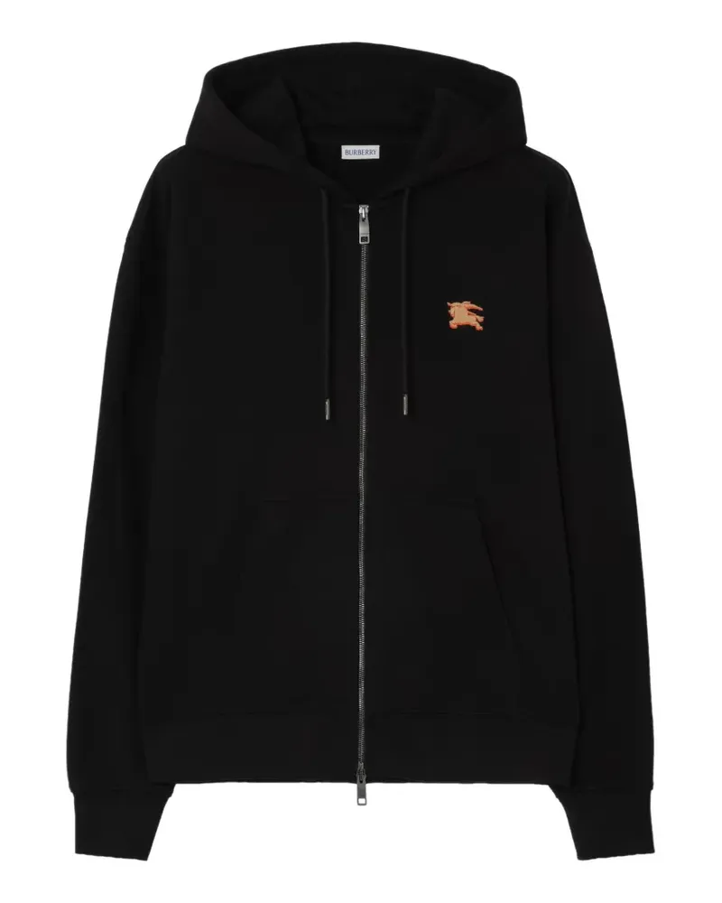 Burberry Knight Check Kapuzenjacke - Schwarz Schwarz