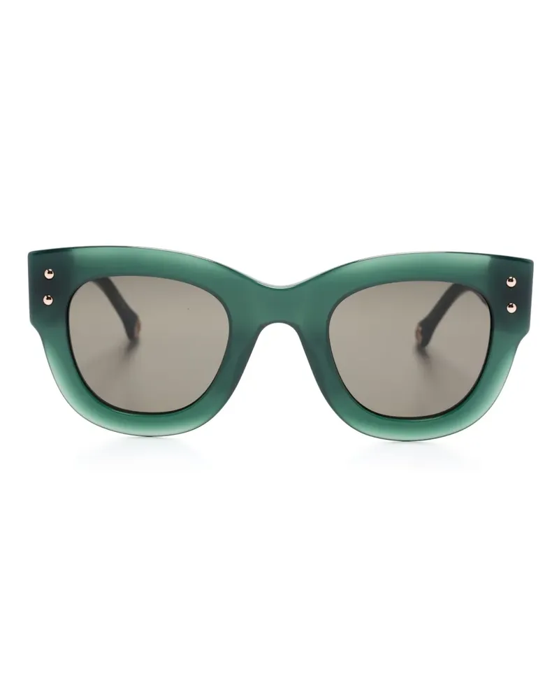 Carolina Herrera New York Sonnenbrille im Butterfly-Design - Grün Grün