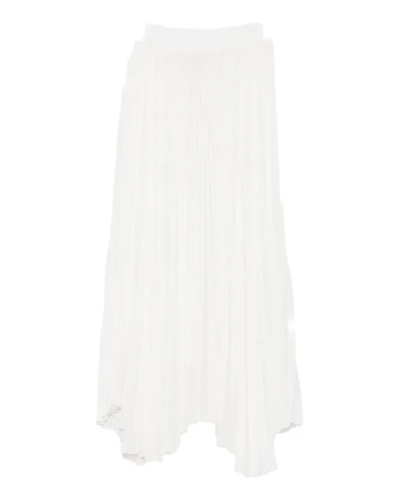 STYLAND pleated A-line maxi skirt - Weiß Weiß