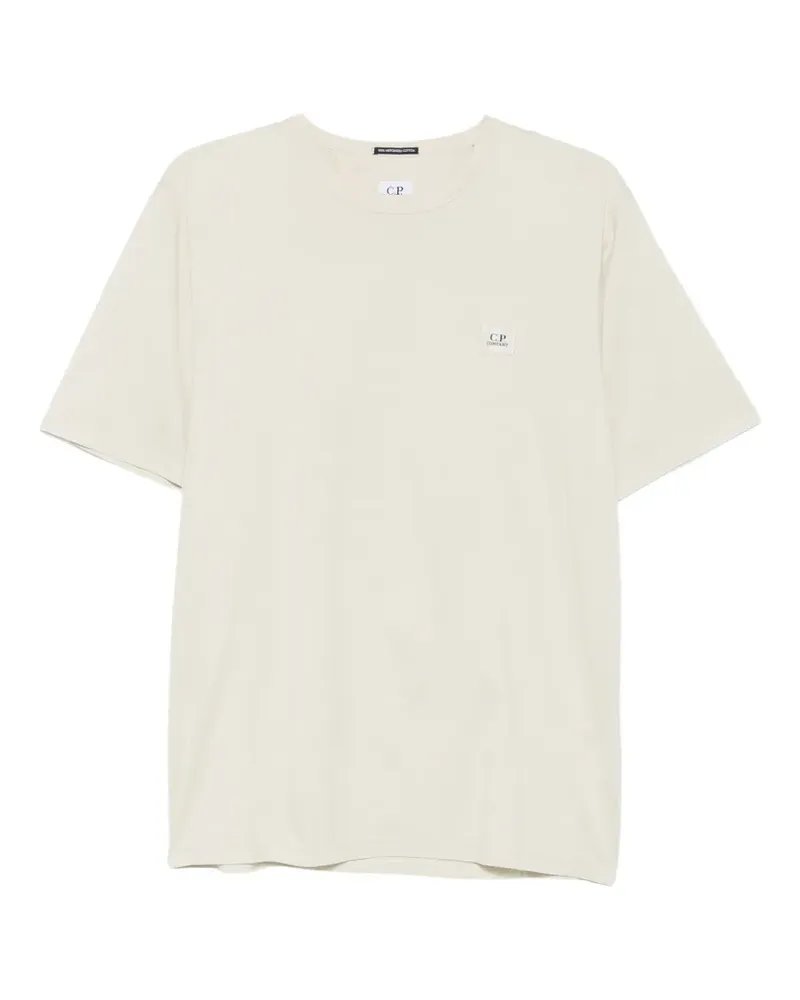 C.P. Company logo-patch T-shirt - Nude Nude
