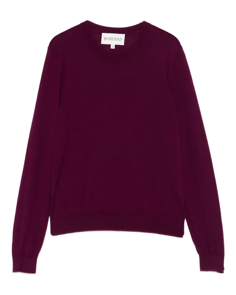 Eric Bompard Extrafine Pullover mit Rundhalsausschnitt - Violett Violett