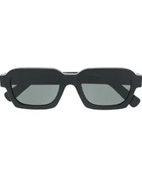 RETROSUPERFUTURE Eckige Sonnenbrille Schwarz