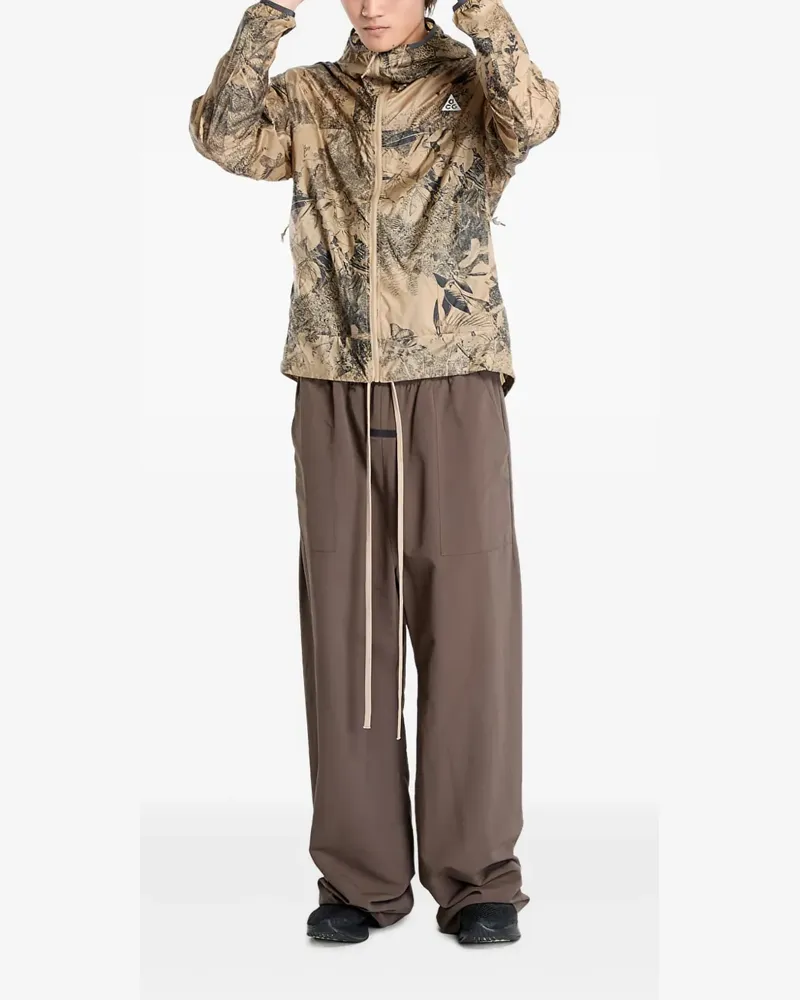 Nike ACG "Cinder Cone" Kapuzenjacke mit Blumen-Print - Nude Nude