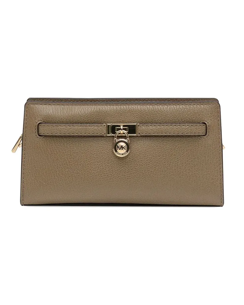Michael Kors Hamilton Clutch mit Kettenriemen - Braun Braun