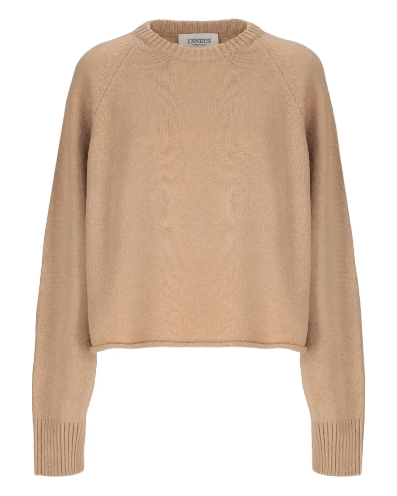 Laneus Pullover mit Raglanärmeln - Nude Nude