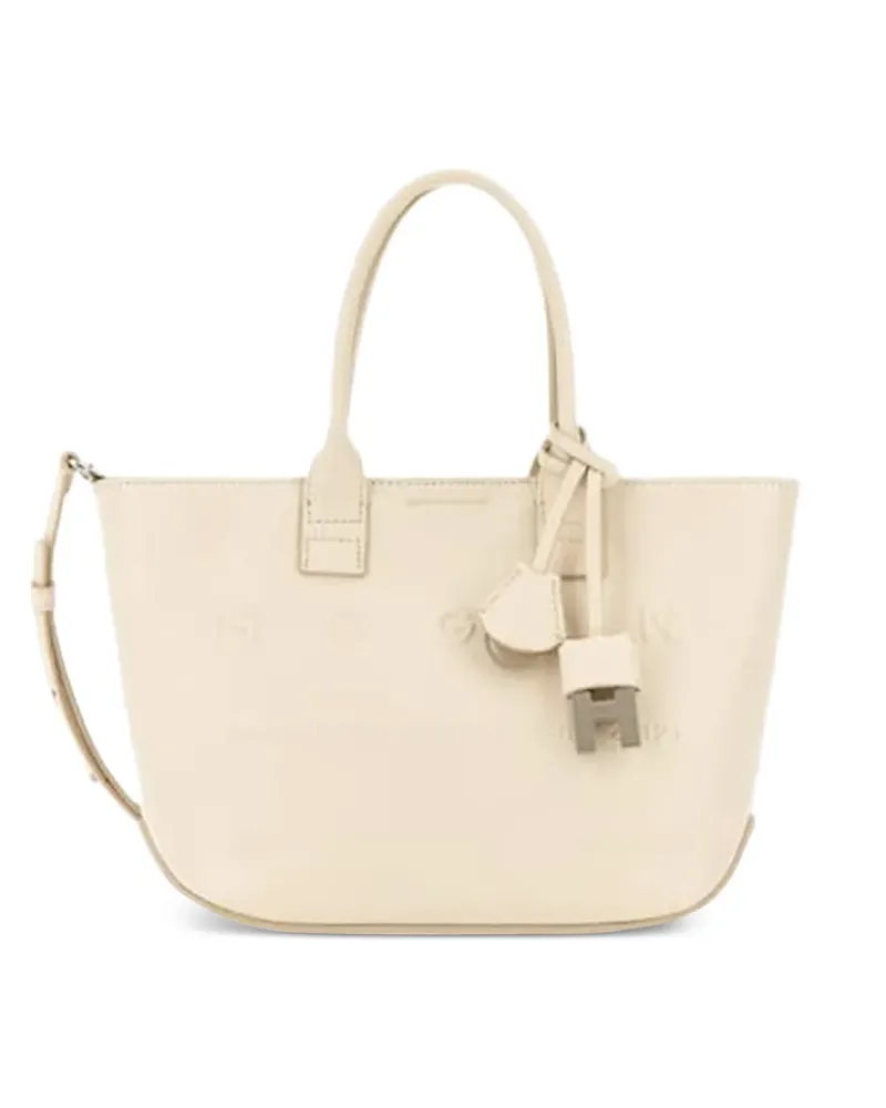 Hogan mini Address tote bag - Nude Nude