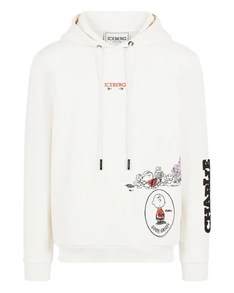 Iceberg Hoodie mit Logo - Nude Nude