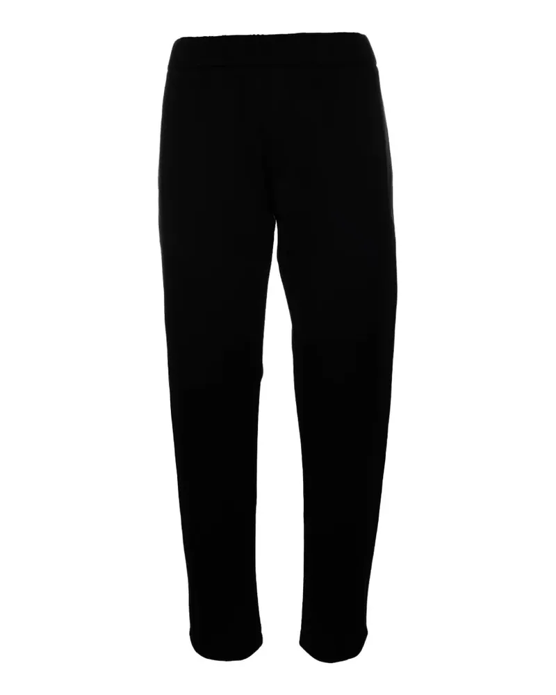 Prada Jogginghose mit Logo-Schild - Schwarz Schwarz