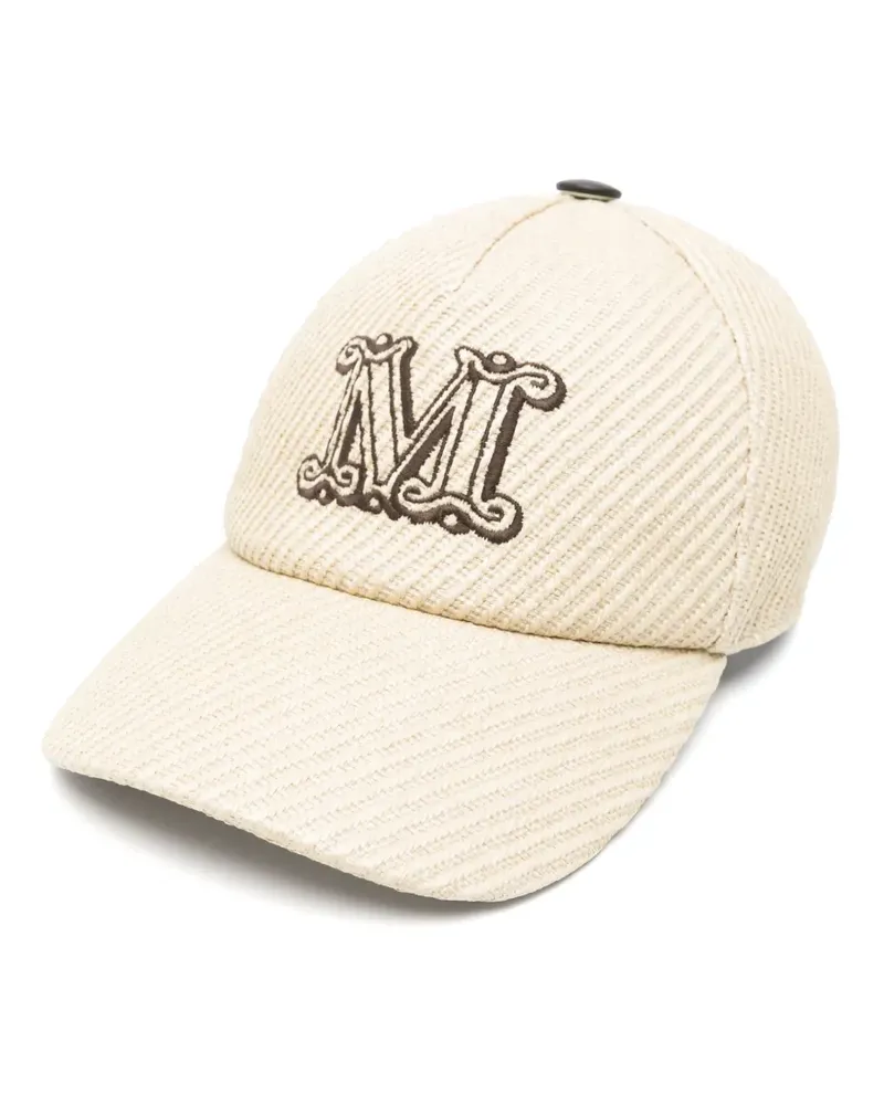 Max Mara Jez Baseballkappe - Nude Nude