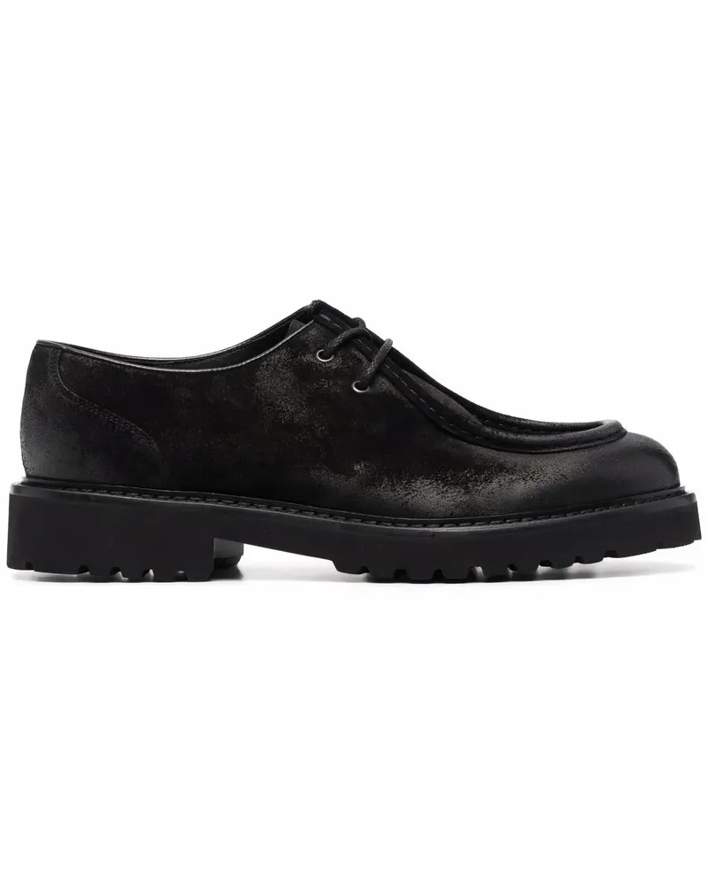 Doucal´s Klassische Schnürschuhe - Schwarz Schwarz