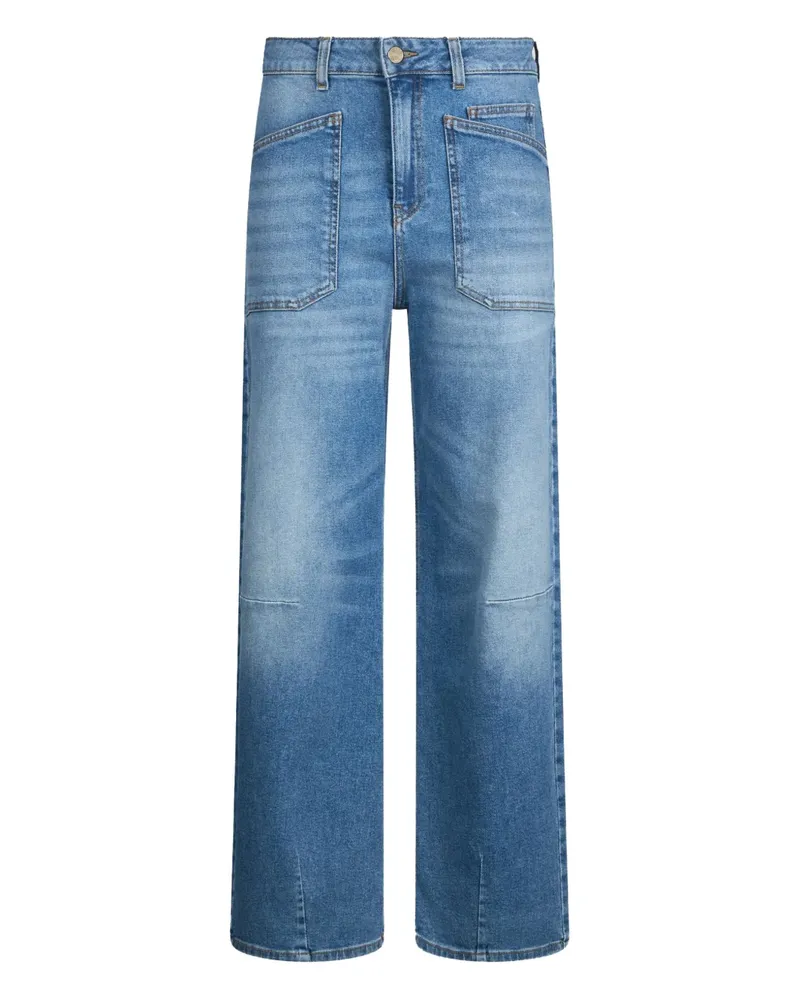 Liu Jo Hoch geschnittene Five-Pocket-Jeans - Blau Blau