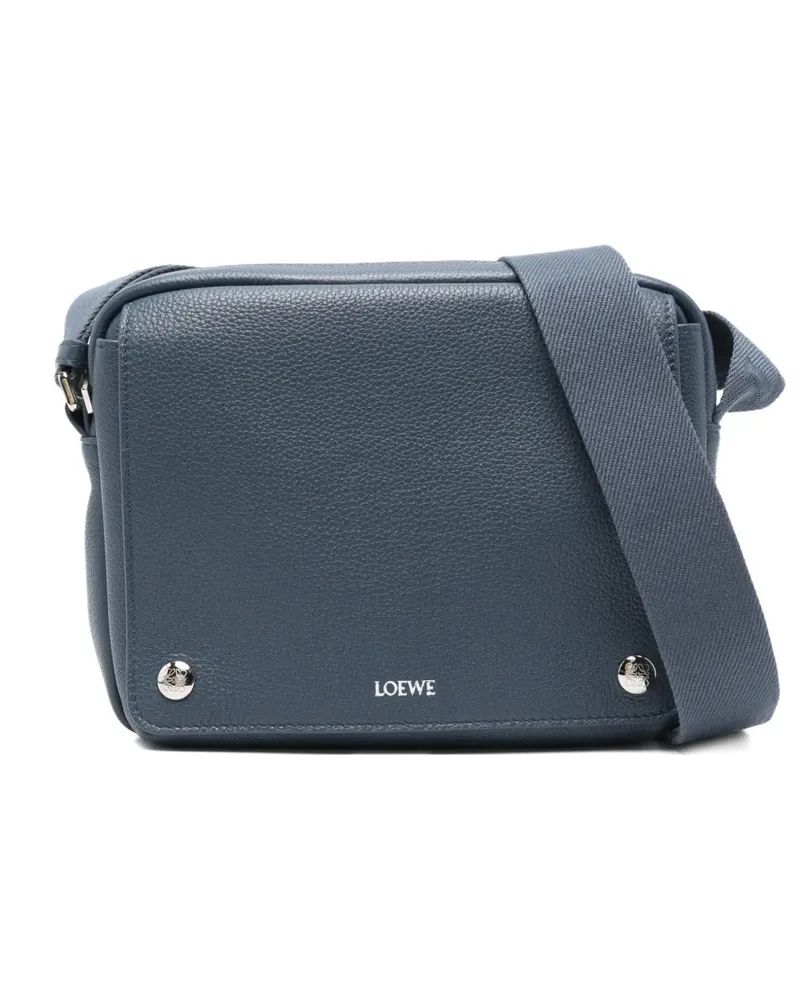 Loewe Mittelgroße Kuriertasche - Blau Blau