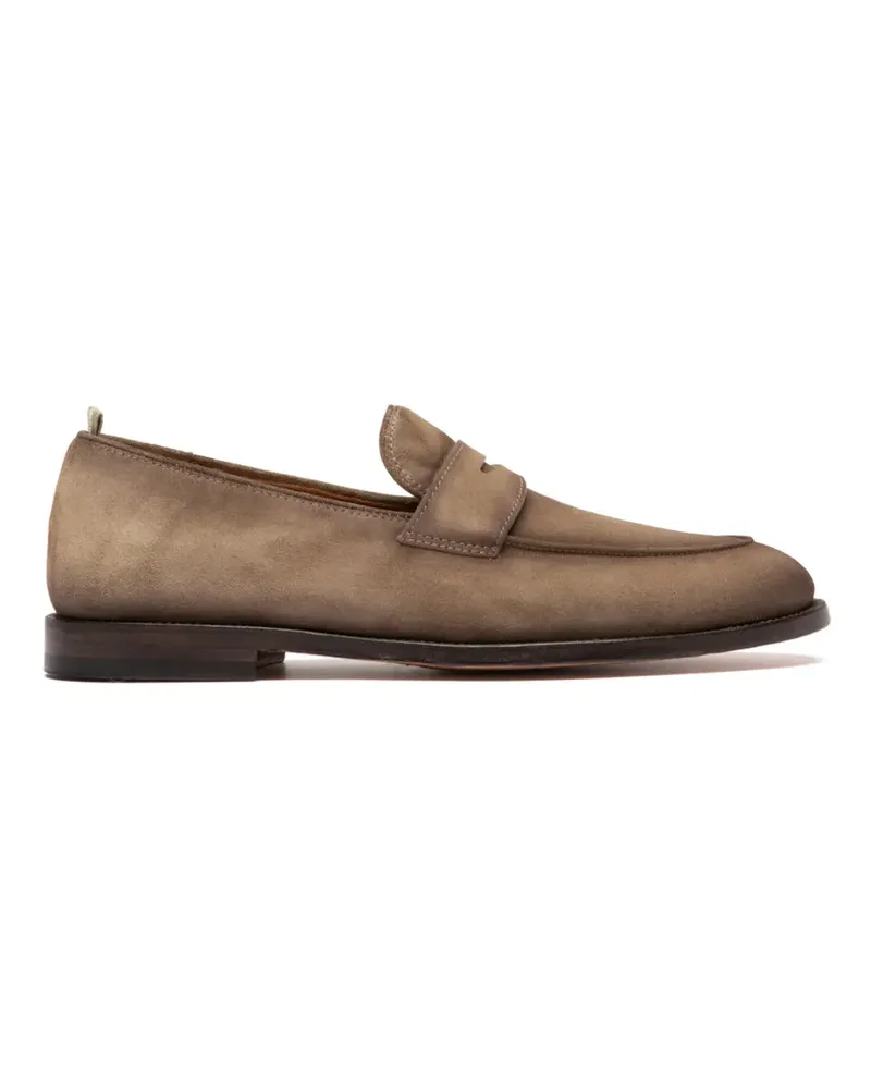 Officine Creative Italia Opera 001 penny loafers - Braun Braun
