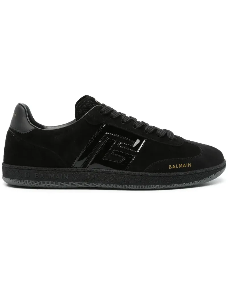 Balmain Swan Sneakers - Schwarz Schwarz