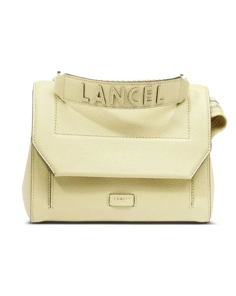 Lancel Mini Umhängetasche aus Leder Grün