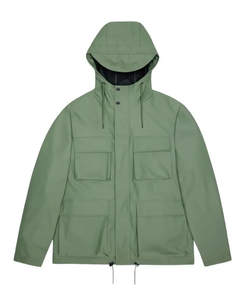 RAINS Pocket Jacket hooded jacket - Grün Grün