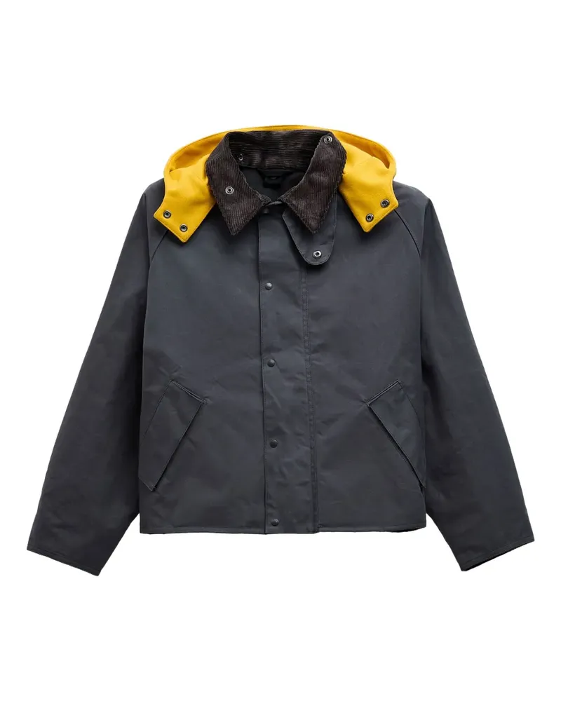Barbour single-breasted jacket - Schwarz Schwarz