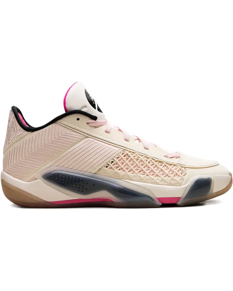 Jordan Air  XXXVIII Low "Coconut Milk/Black Atmosphere" Sneakers - Nude Nude