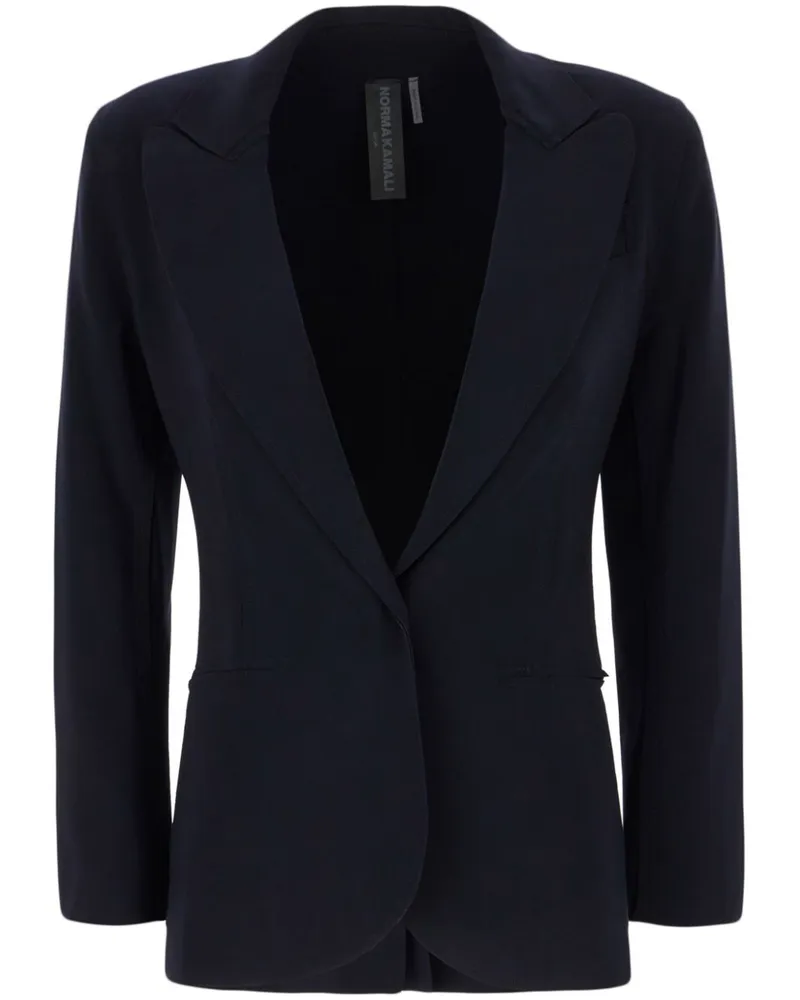 Norma Kamali Klassischer Blazer - Blau Blau