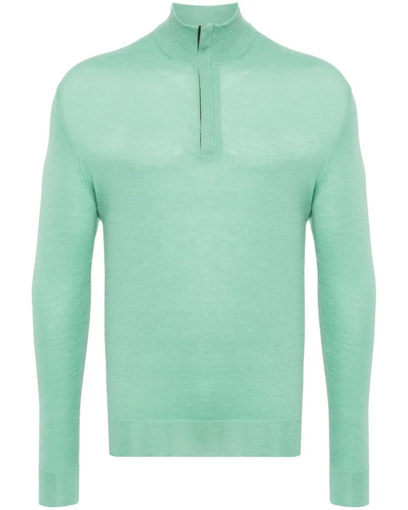 N.Peal Regent FC Kaschmir-Sweatshirt - Grün Grün