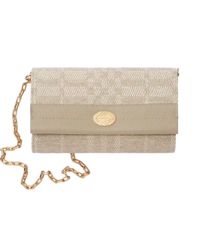 Burberry Cotswolds chain strap wallet - Nude Nude